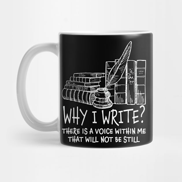 Why I Write Writer Author by V-Edgy